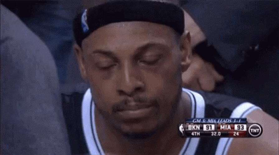 Disappointed Paul Pierce GIF