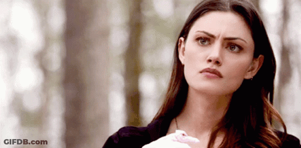 Disappointed Phoebe Tonkin GIF