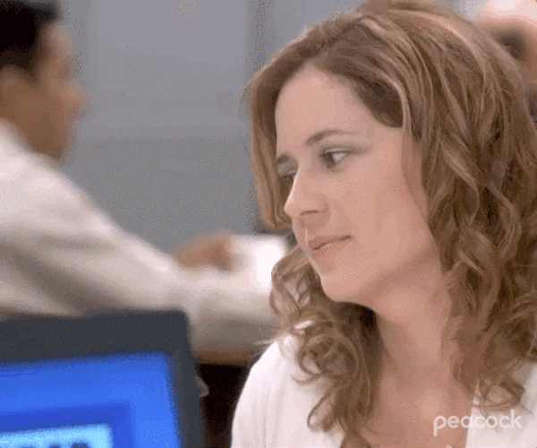 Disappointed Side Eye Glare GIF