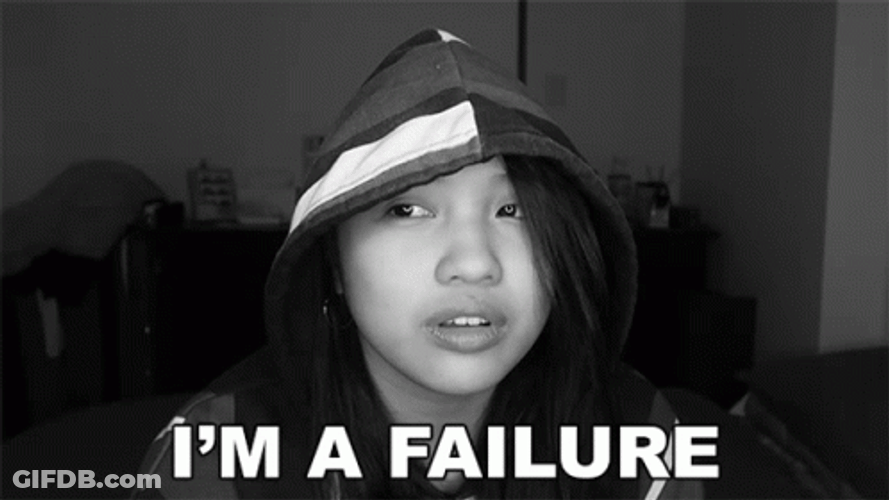 Disappointment I Am A Failure GIF