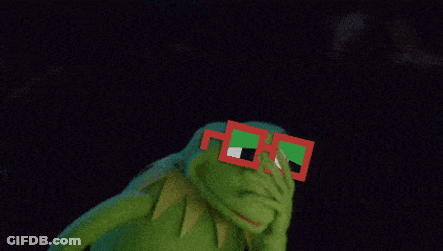 Disappointment Kermit The Frog GIF