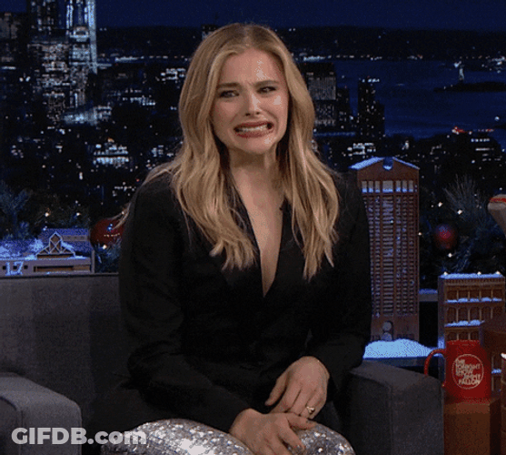 Disbelief Chloe Grace Moretz GIF