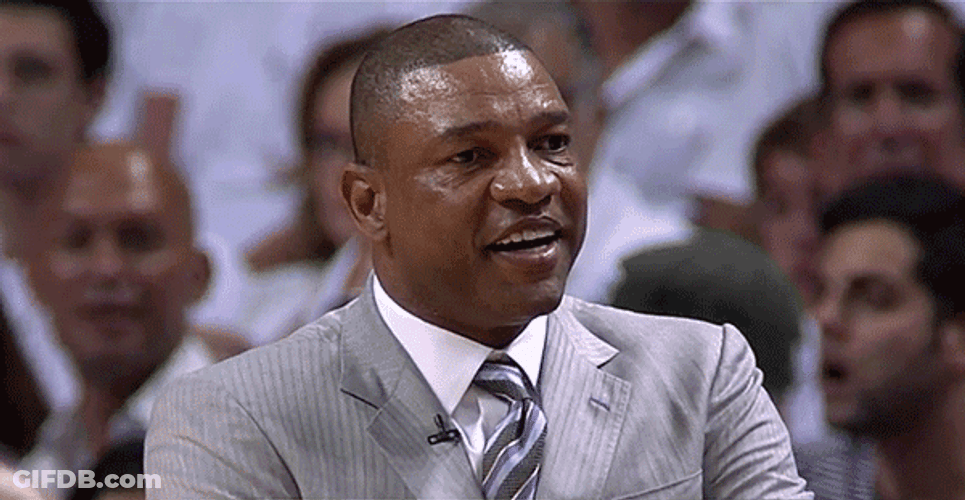 Disbelief Smile Doc Rivers GIF
