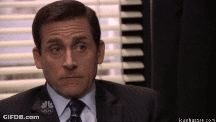 Disbelief What The Office GIF