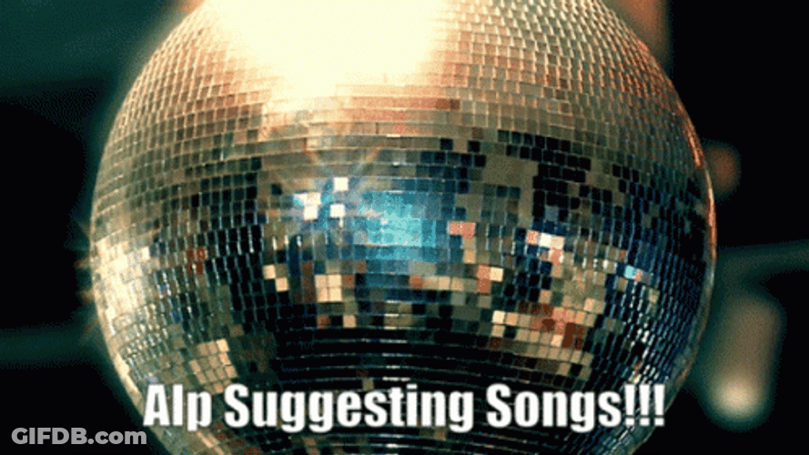Disco Ball Alp Suggesting Songs GIF