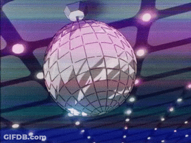 Disco Ball Animation Flashing GIF