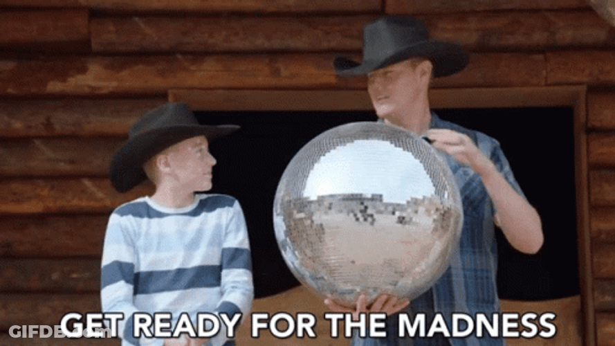 Disco Ball Get Ready For The Madness GIF