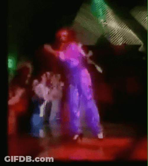 Disco Dance 80S Forward Backward Step GIF