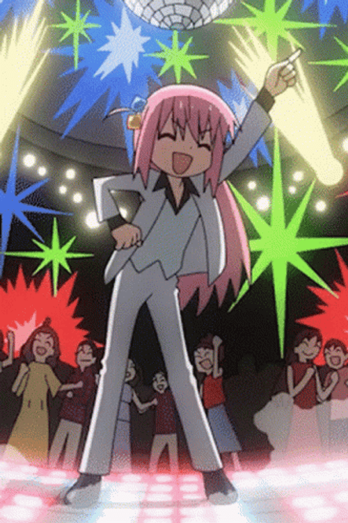 Disco Dance Bocchi The Rock GIF