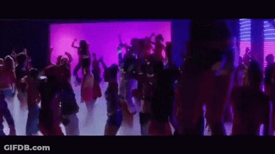 Disco Dance Packed Club GIF