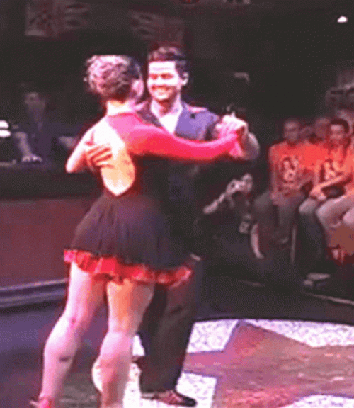Disco Dance Twirl And Pose GIF