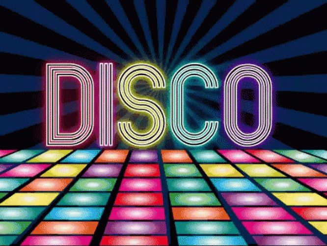 Disco Lighting Floor Flashing GIF