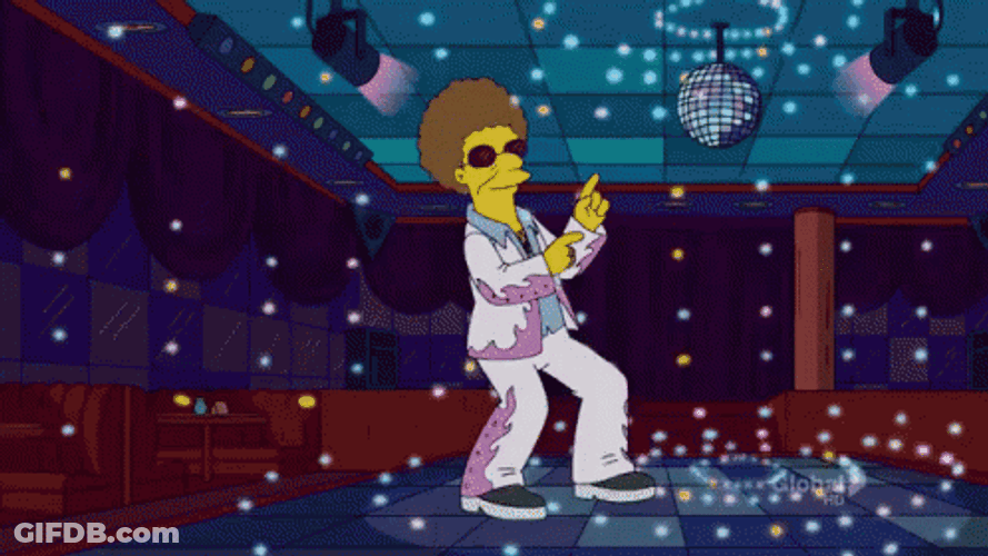 Disco Stu Dancing Disco Ball GIF