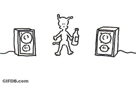 Disco With Chippy The Dog GIF