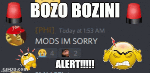 Discord Conversation Bozo Bozini GIF