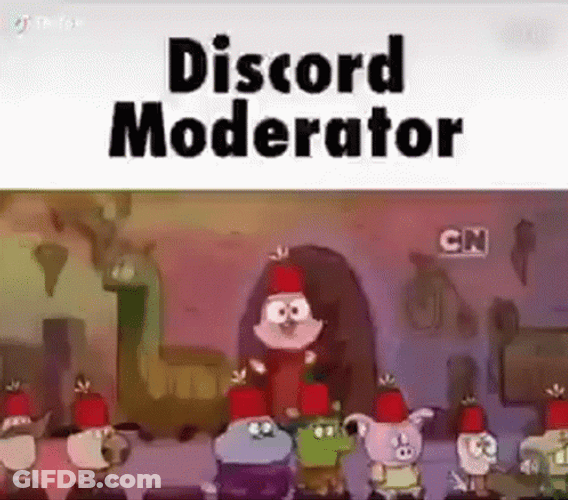 Discord Crash Chowder Cartoon Moderator GIF