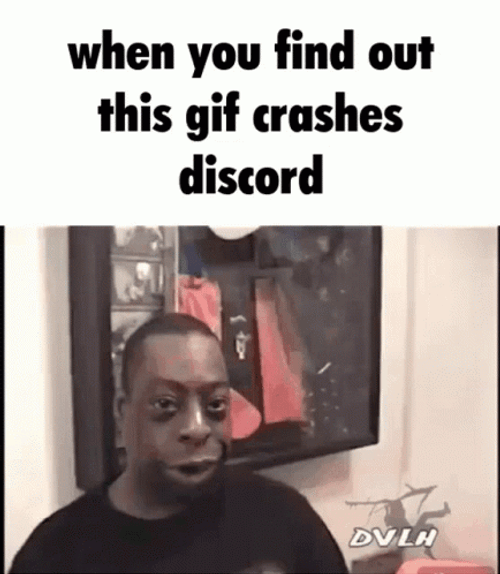 Discord Crash Funny Face Guy Meme GIF