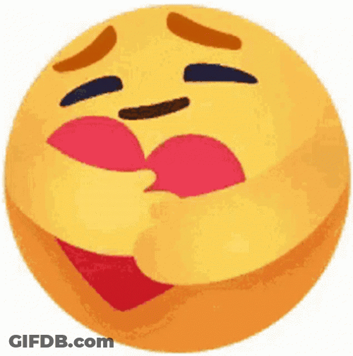 Discord Cute Love Emoji Hugging GIF