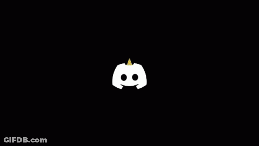 Discord Loading Logo Confetti GIF