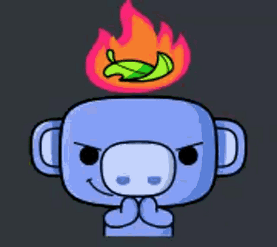 Discord Wumpus Angry Smirk GIF