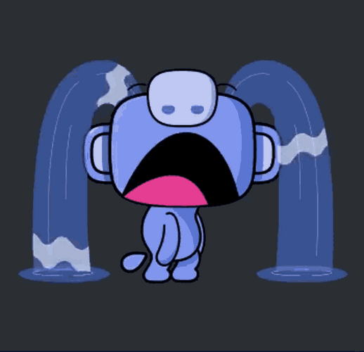 Discord Wumpus Crying GIF