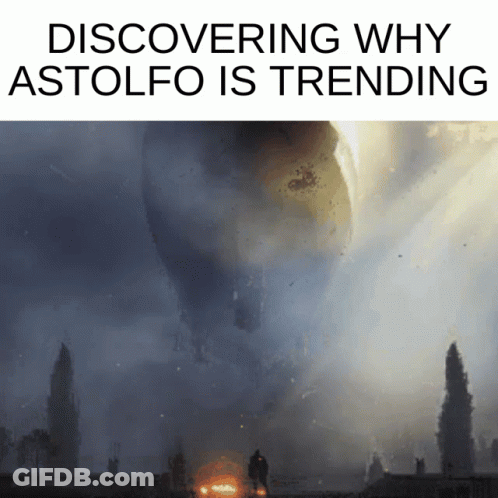 Discovering Why Astolfo Is Trending Storm Poster GIF
