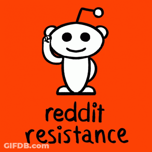 Discussion Website Reddit Resistance Logo GIF