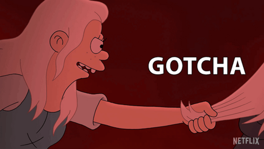 Disenchantment Animation Gotcha GIF