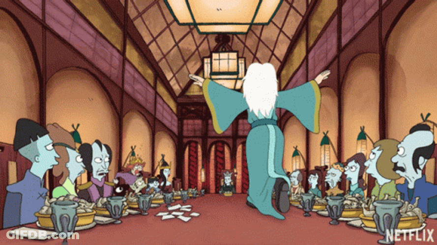 Disenchantment Drunk Stumbling GIF