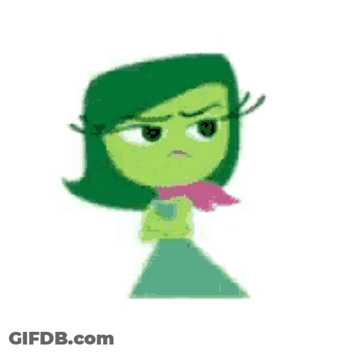 Disgust Disgust Inside Out GIF