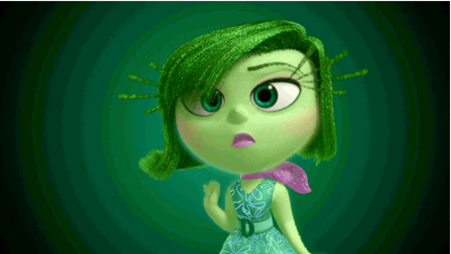 Disgust Inside Out Disney Mindy Kaling GIF