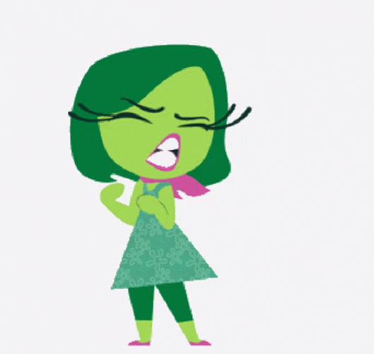 Disgust Inside Out Ew Vector Sticker GIF