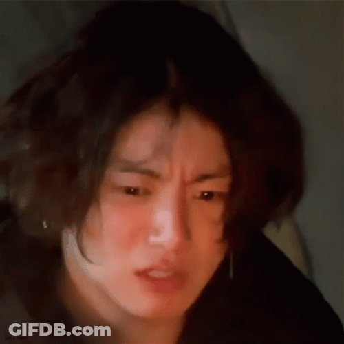 Disgusted Jungkook Face GIF