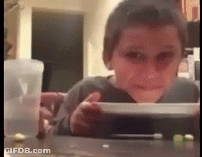Disgusted Kid Throwing Up GIF