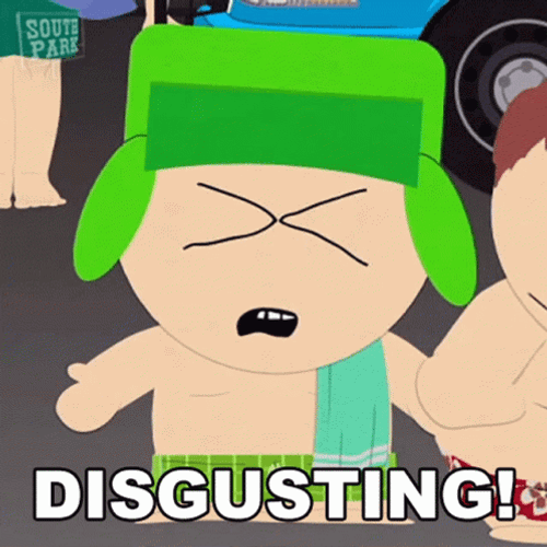 Disgusted Kyle Broflovski GIF