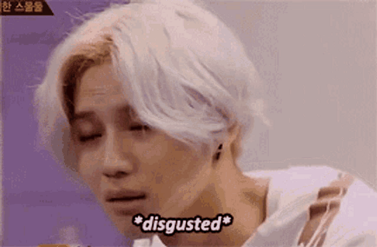 Disgusted Taemin GIF