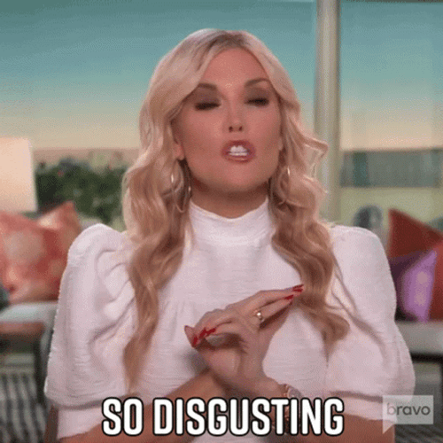 Disgusted Tinseley Mortimer GIF