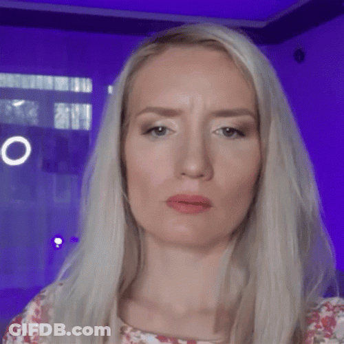 Disgusting Face Girl Streamer GIF