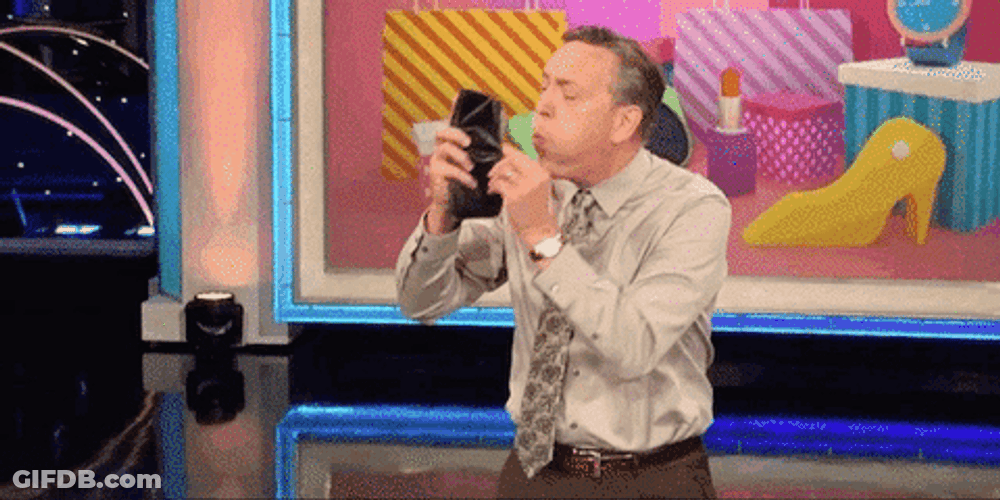 Dismayed Jim Thornton Empty Wallet GIF
