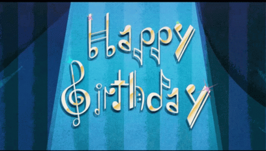 Disney Birthday Song Mickey Mouse Playing Piano GIF