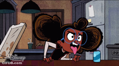 Disney Cartoon Character Sticking Tongue Out GIF