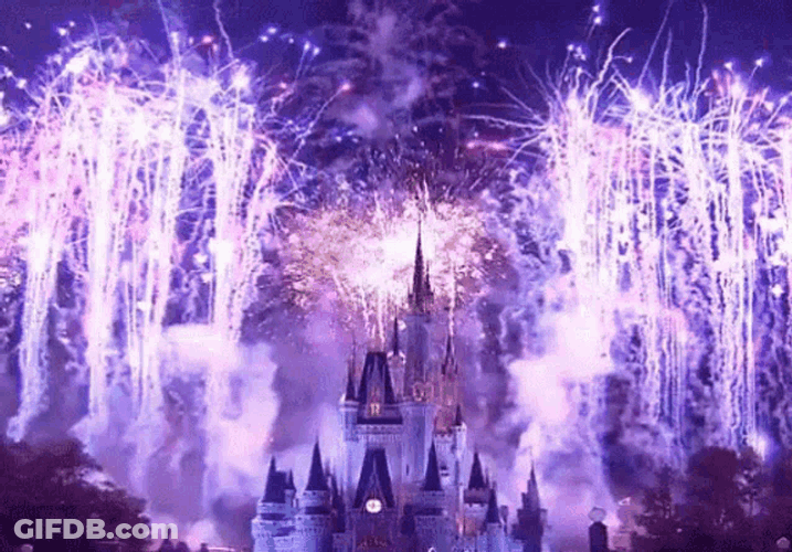 Disney Castle GIF
