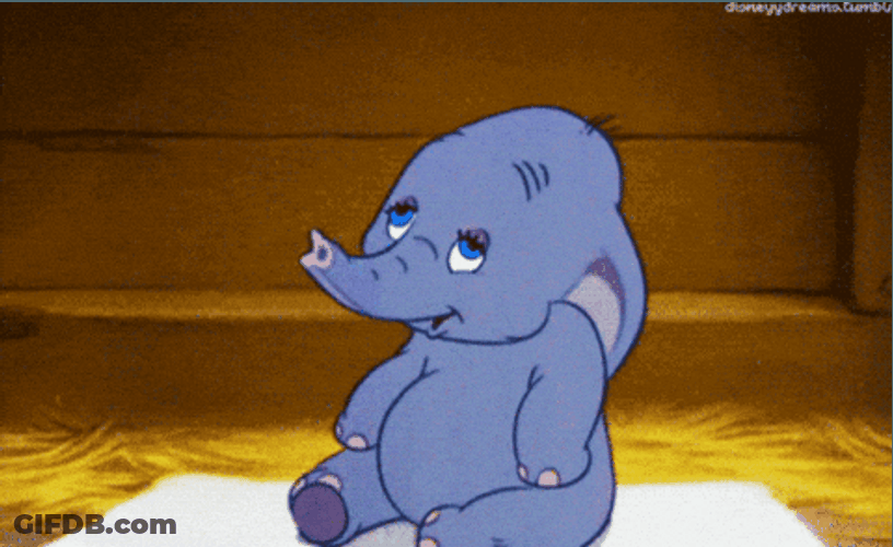 Disney Dumbo With Big Ears GIF