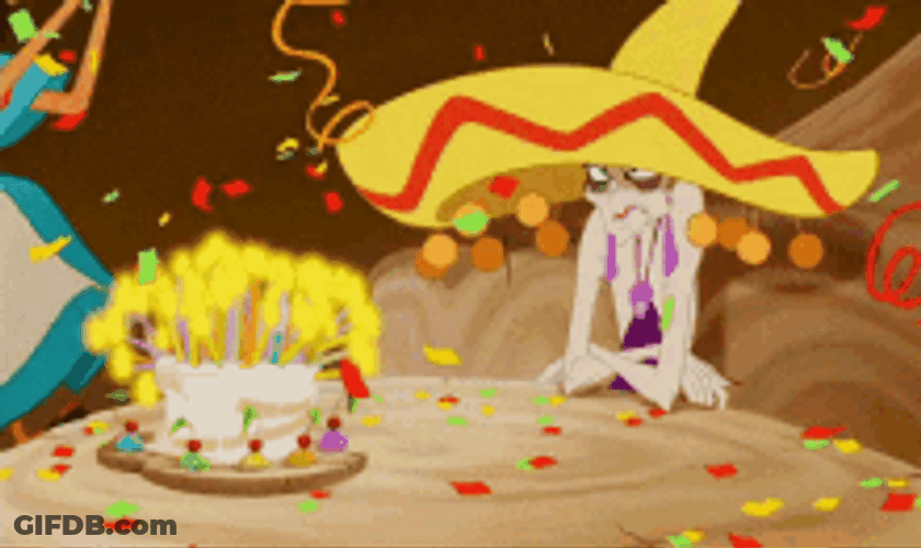 Disney Emperors New Groove Yzma Happy Birthday Song GIF