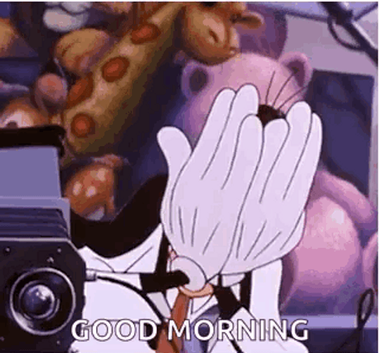 Disney Good Morning Naughty Goofy GIF