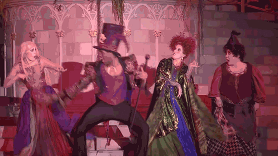 Disney Halloween Dance Party GIF