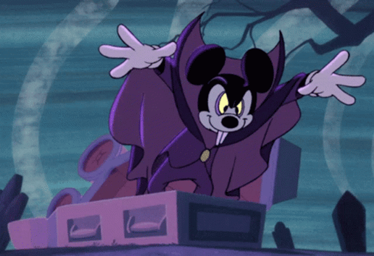 Disney Halloween Mouse GIF