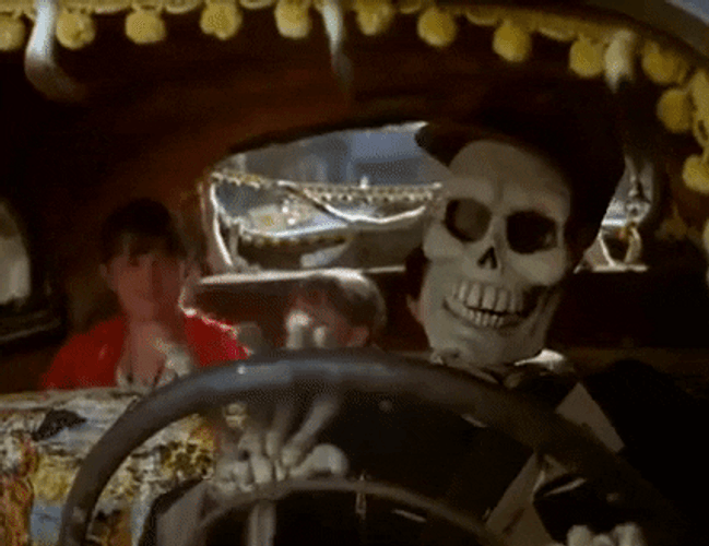 Disney Halloween Skeleton GIF