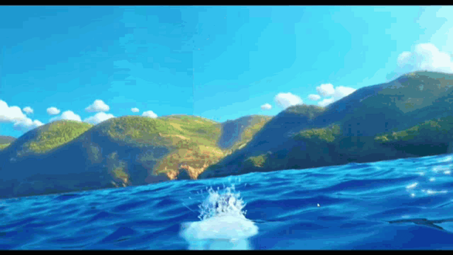 Disney Luca As A Sea Creature GIF