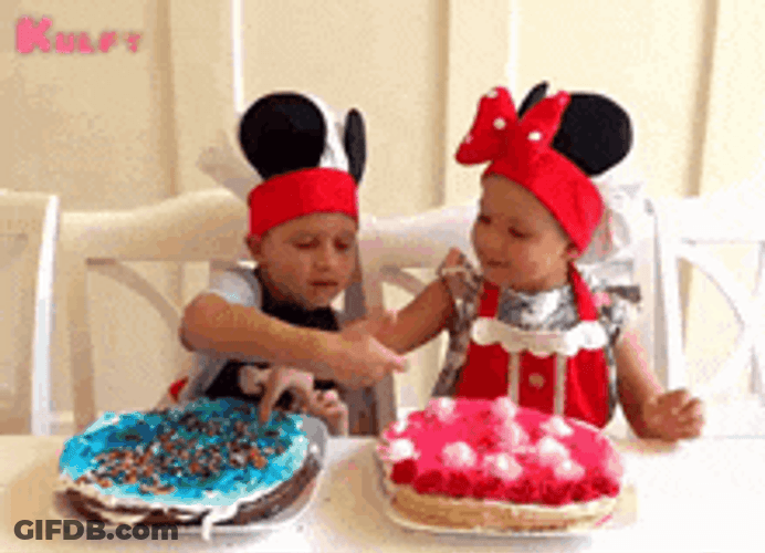 Disney Mickey Mouse Baby Happy Birthday Song GIF